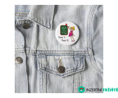 Placky, Buttony, Odznaky