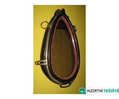 chomout zrcadlo ,krbové hodiny