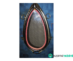 chomout zrcadlo ,krbové hodiny