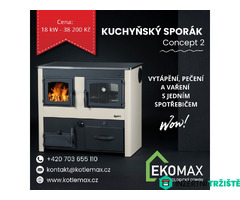18 kW - Kuchyňský sporák Concept 2