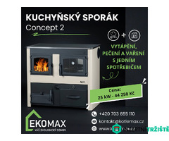 25 kW - Kuchyňský sporák Concept 2 - ideální do každé kuchyně