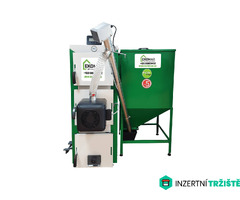 Hybridní kotel na dřevo/pelety 12 kW