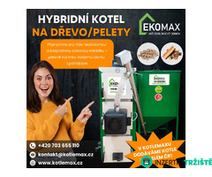 Moderní kotel na dřevo a pelety pro ekologické vytápění 18 kW