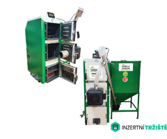 Kotel na dřevo a pelety 24 kW