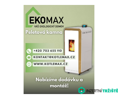 Peletová kamna Vesta s vodním pláštěm 15kW