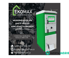 Moderní kotel na uhlí - 10 kW