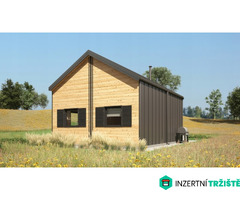 Dřevěný celoroční / rekreační domek 5 m x 7 m (35 m2) - 2