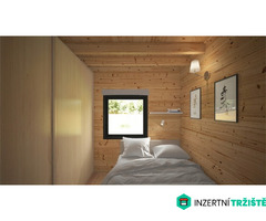 Dřevěný celoroční / rekreační domek 5 m x 7 m (35 m2) - 5